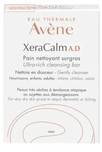 Avene Xeracalm A.D. Pane Detergente Pelli Secche con Prurito 100 g