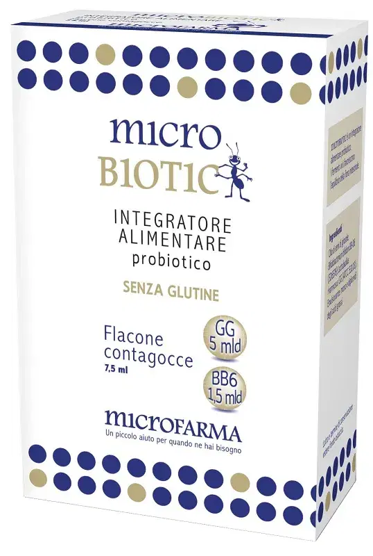Microbiotic Gocce Integratore Probiotico 7,5 ml