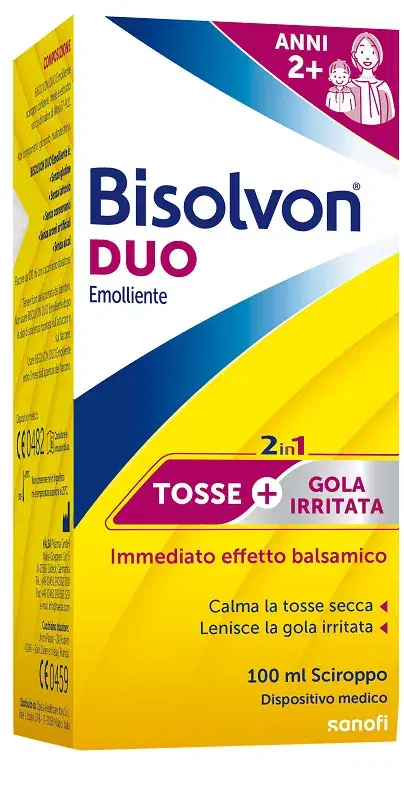 Bisolvon Duo 2in1 Tosse Secca + Gola Irritata 100 ml
