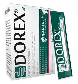 Dorex Oro Stick Effervescente per Gola e Tosse 12 Stick