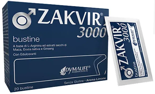 Zakvir Integratore per Benessere Immunitario 3000 U.I. in 20 Bustine