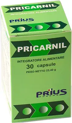 Pricarnil Integratore per la Salute Cardiovascolare 60 Capsule