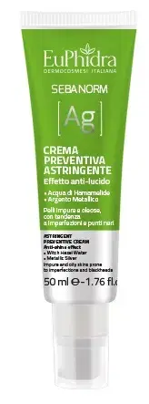 EuPhidra Sebanorm Ag Crema Preventiva Anti Imperfezioni e Punti Neri 50 ml