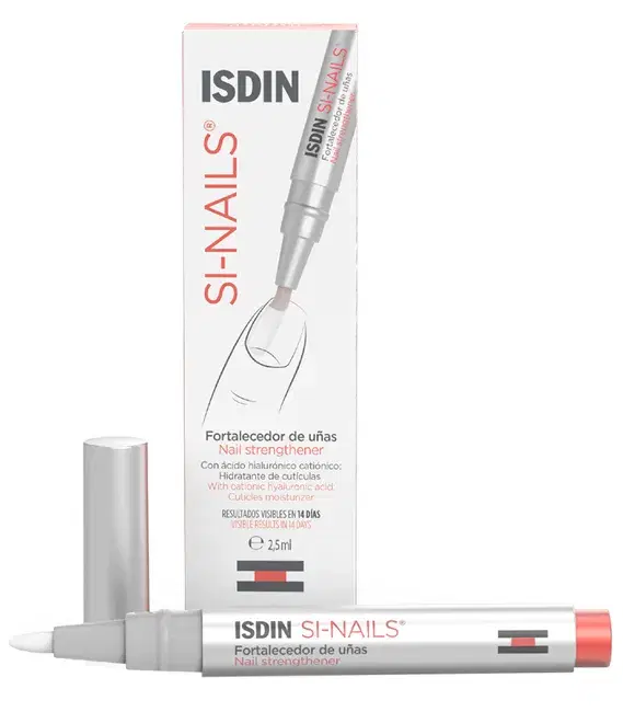 Isdin Si-Nails Trattamento Rinforzante per Unghie a Penna con Acido ialuronico