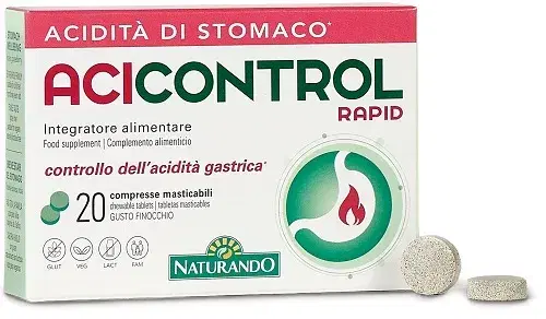 Acicontrol Rapid 20 Compresse