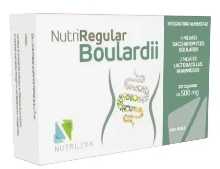 NutriRegular Boulardii Integratore Probiotico 20 Capsule