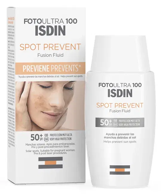 Isdin FotoUltra SPF100 Spot Prevent Fluido Viso Antimacchie 50 ml