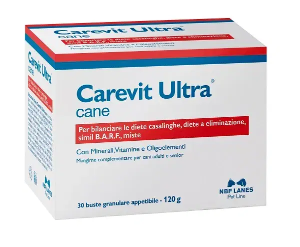 Nbf Lanes Carevit Ultra Mangime Complementare Cane 30 Bustine