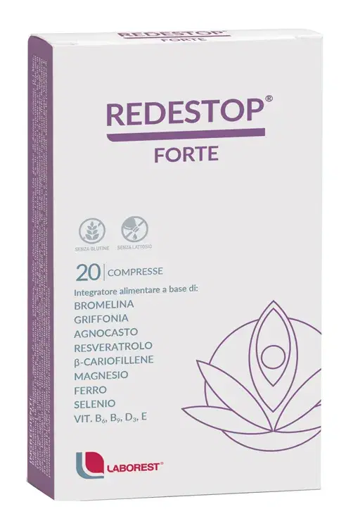 Redestop Forte Integratore Per Il Ciclo Mestruale 20 Compresse