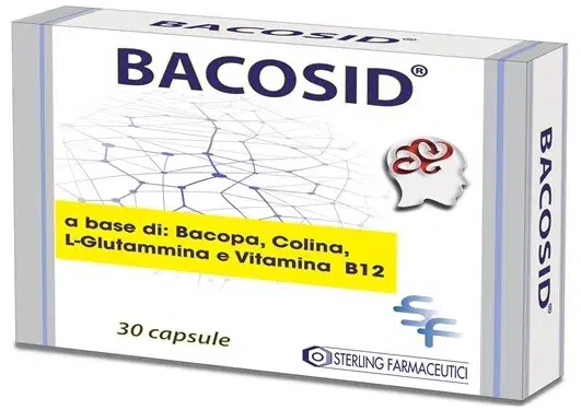 Bacosid Integratore per Memoria e Concentrazione 30 Compresse
