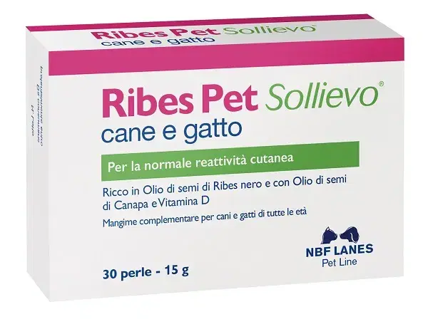 Nbf Lanes Ribes Sollievo Cane/Gatto Blister 30 Perle