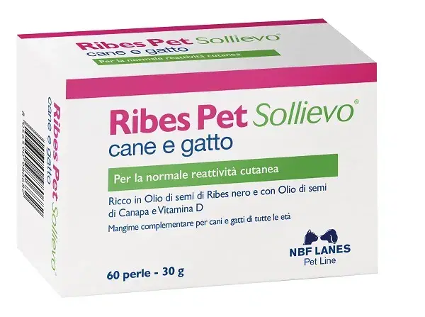 Nbf Lanes Ribes Pet Sollievo Blister Cane/Gatto 60 Perle
