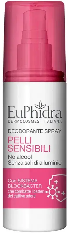 Euphidra Deodorante Spray per Pelli Delicate