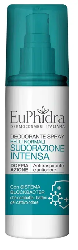 Euphidra Deodorante Spray per Sudorazione Intensa