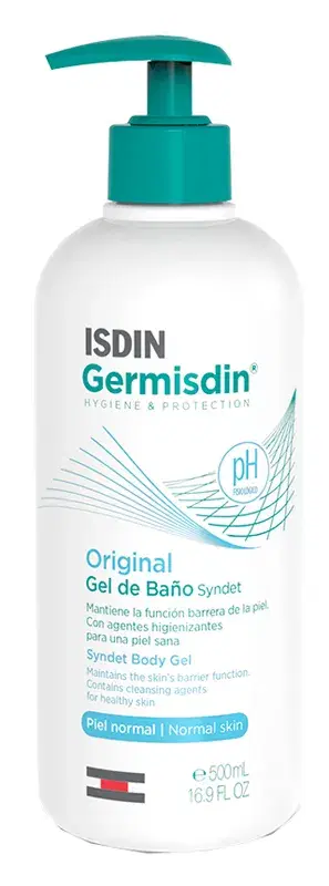 Isdin Germisdin Igiene Corpo Quotidiana con Agenti Antimicrobici 500 ml