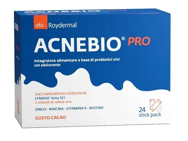 Acnebio Pro Trattamento Antiacne in Stick Confezione da 24 Pezzi