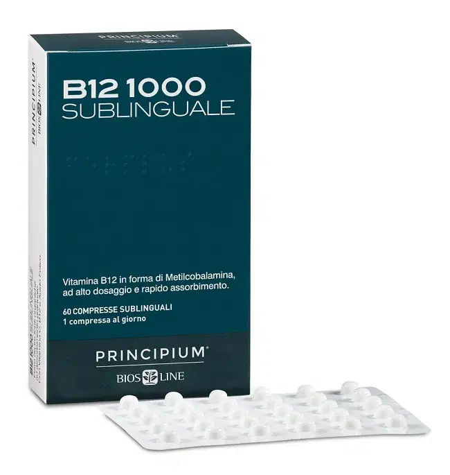 Bios Line Principium B12 1000 Integratore Vitaminico 60 Compresse Sublinguali