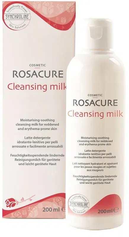 Rosacure Cleansing Milk Latte Detergente per Pelle Sensibile 200ml