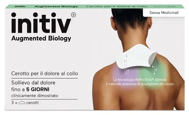 Initiv Cerotto Antidolorifico per il Collo 3 Pezzi