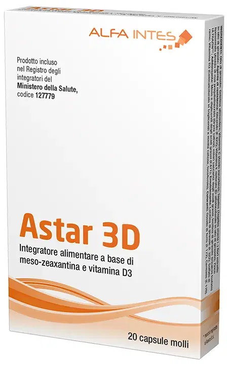 Astar 3D Integratore 20 Capsule Molli