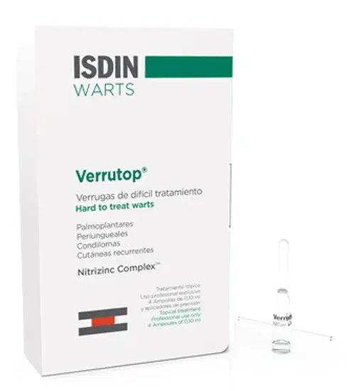 Isdin Warts Verrutop Trattamento Verruche 4 Fiale