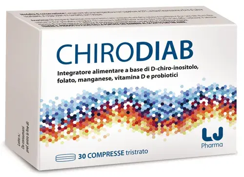 Chirodiab Integratore Alimentare con Fermenti Lattici Vivi 30Compresse Tristrato