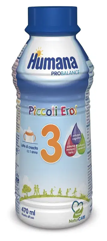 Humana 3 Probalance Liquido Latte di Crescita Bottiglia da 470 ml