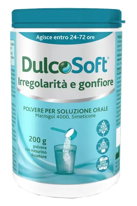 Dulcosoft Irregolarità e Gonfiore Polvere Per Soluzione Orale 200g