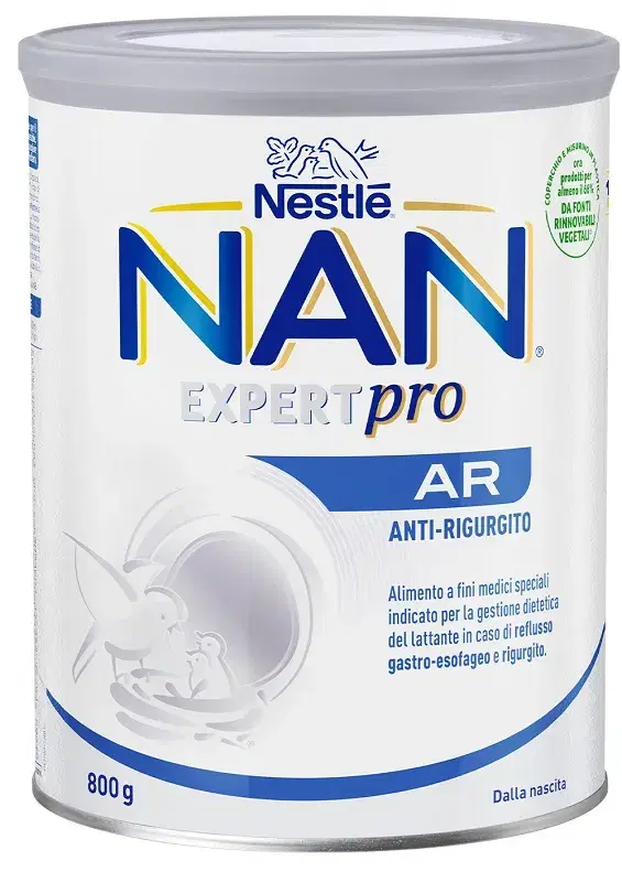 Nestle' Nan Anti-Rigurgito Alimento Completo Dalla Nascita 800g