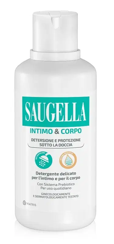 Saugella Intimo & Corpo Detergente Delicato 500 ml