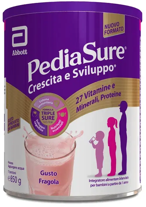 Pediasure Crescita e Sviluppo Fragola 850g