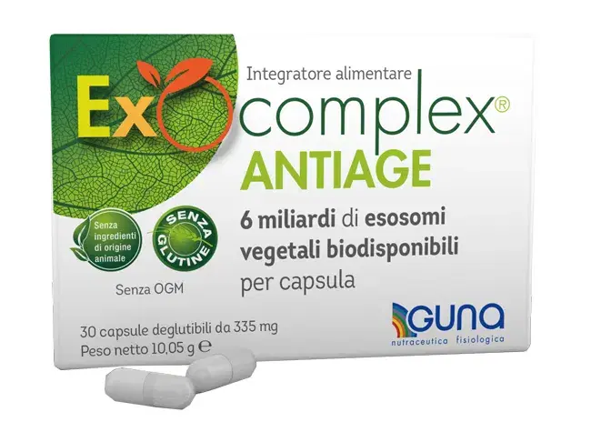 Exocomplex Integratore Anti-età con Antiossidanti e Vitamine 30 Compresse
