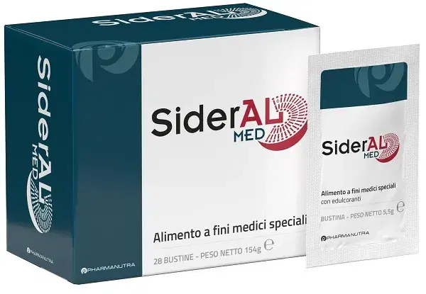SiderAl Med Alimento Ai Fini Medico Speciali Con Ferro E Vitamine 28 Bustine