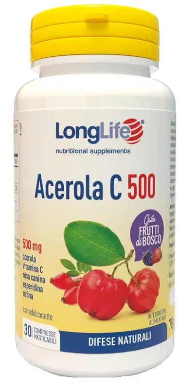 Longlife Acerola C500 Frut Bos