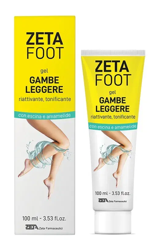 Zeta Foot Gel Gambe Leggere 100ml