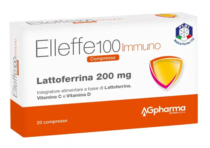 Elleffe 100 Immuno Integratore di Lattoferrina 20 Compresse