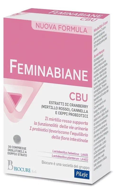 Feminabiane CBU Integratore per Salute Femminile 30 compresse