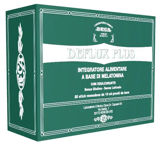 Deflux Plus Integratore a Base di Melatonina 20 Stick