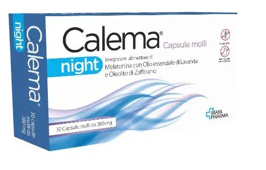 Calema Night Integratore per il Sonno 30 perle
