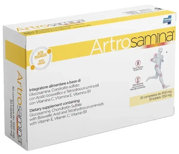 Artrosamina Integratore per Articolazioni 30 Compresse 1,25 g