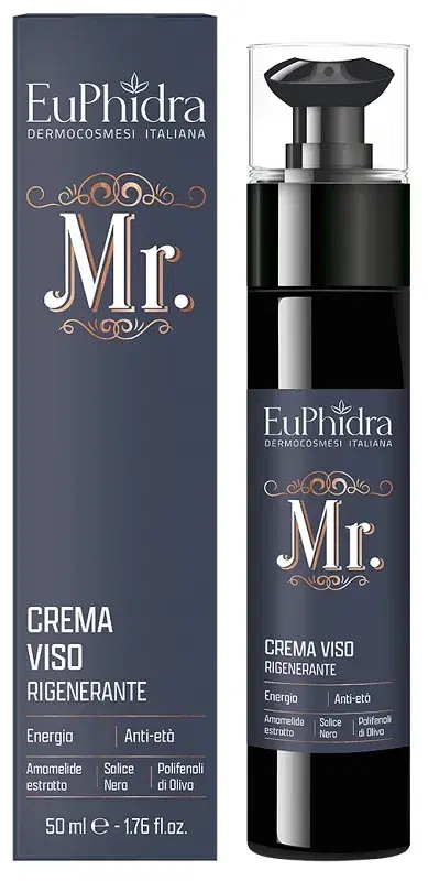 Euphidra Mr. Crema Viso Rigenerante Uomo Anti-Età 50 ml