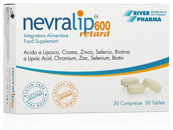 Nevrilip 600 Retard Integratore per Sistema Nervoso 30 Compresse