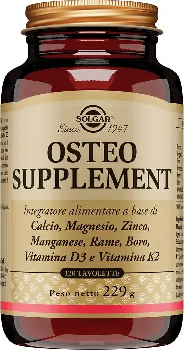 Osteo Supplement Integratore per la Salute delle Ossa 120 tavolette
