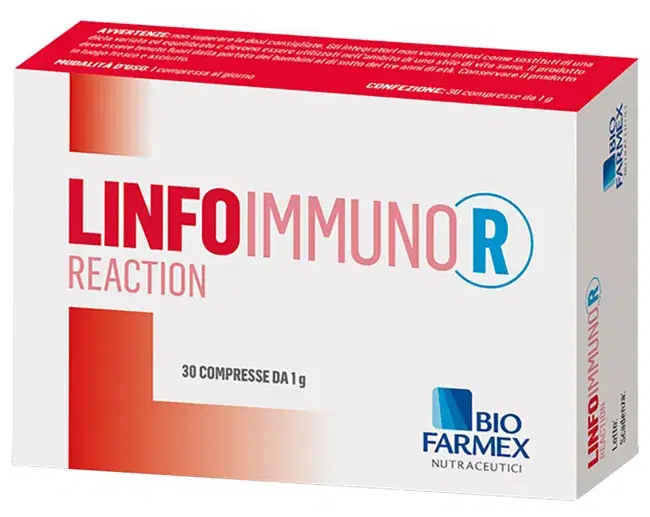 Linfoimmuno R Reaction Integratore per il Sistema Immunitario 30 Compresse