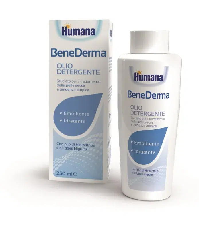 Humana Benederma Olio Detergente Corpo 250ml