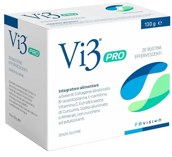 VI3 Pro Integratore Effervescente Multivitaminico 20 bustine
