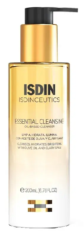 Isdin Isdinceutics Essential Clean Olio Detergente Viso 200 ml