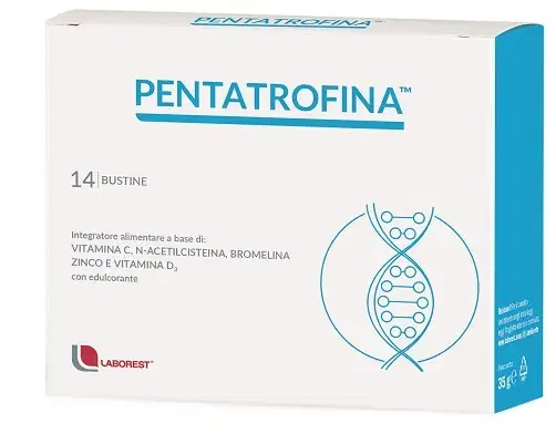 Pentatrofina Integratore Per Sistema Immunitario E Vie Respiratorie 14 Bustine