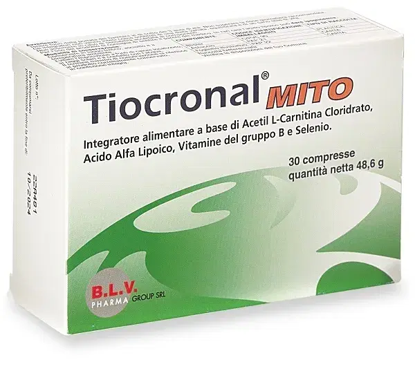 Tiocronal Mito Integratore per il Supporto Mitocondriale 30 Compresse