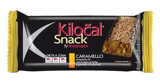 Kilocal Barretta Snack al Caramello 33 g
